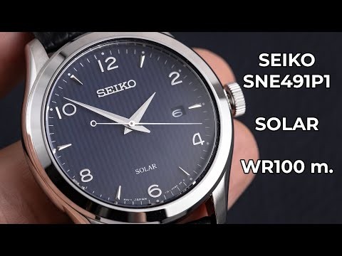 Часы Часы Seiko SNE491P1 в Челябинске в Челябинске-video