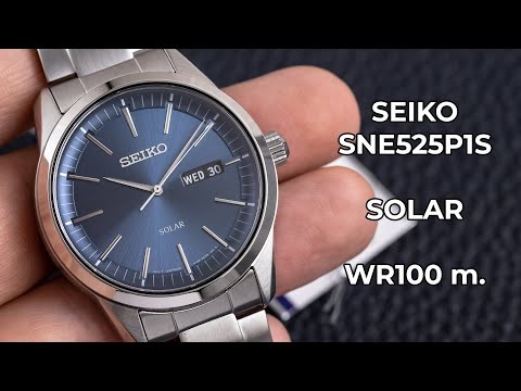 Часы Часы Seiko SNE525P1S в Челябинске в Челябинске-video