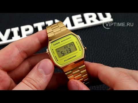 Часы Часы Casio A-168WEGM-9E в Челябинске в Челябинске-video