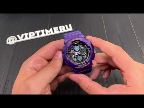 Часы Часы Casio GA-140-6AER в Челябинске в Челябинске-video