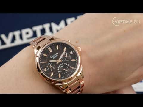 Часы Часы Casio SHE-3047PG-5AUER в Челябинске в Челябинске-video