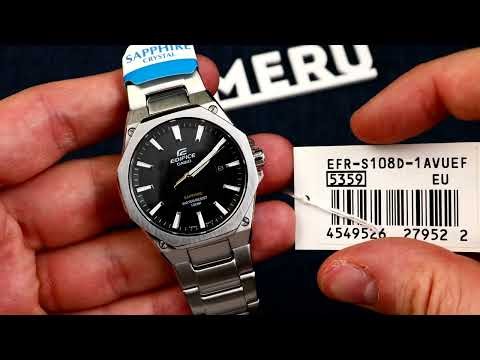 Часы Часы Casio EFR-S108D-1AVUEF в Челябинске в Челябинске-video