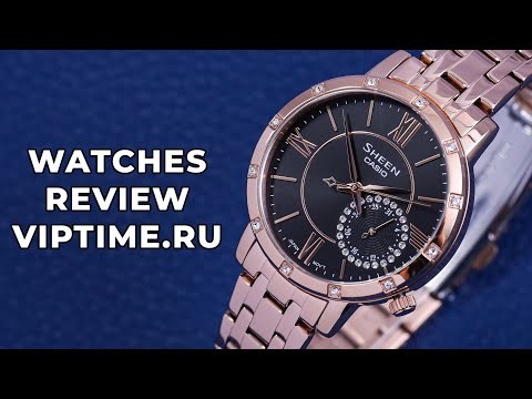 Часы Часы Casio SHE-3046PG-8AUER в Челябинске в Челябинске-video