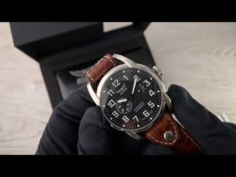 Часы Часы Aviator BRISTOL BULLDOG V.3.18.0.160.4 в Челябинске в Челябинске-video