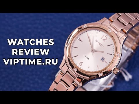 Часы Часы Casio SHE-4533PG-4AUER в Челябинске в Челябинске-video