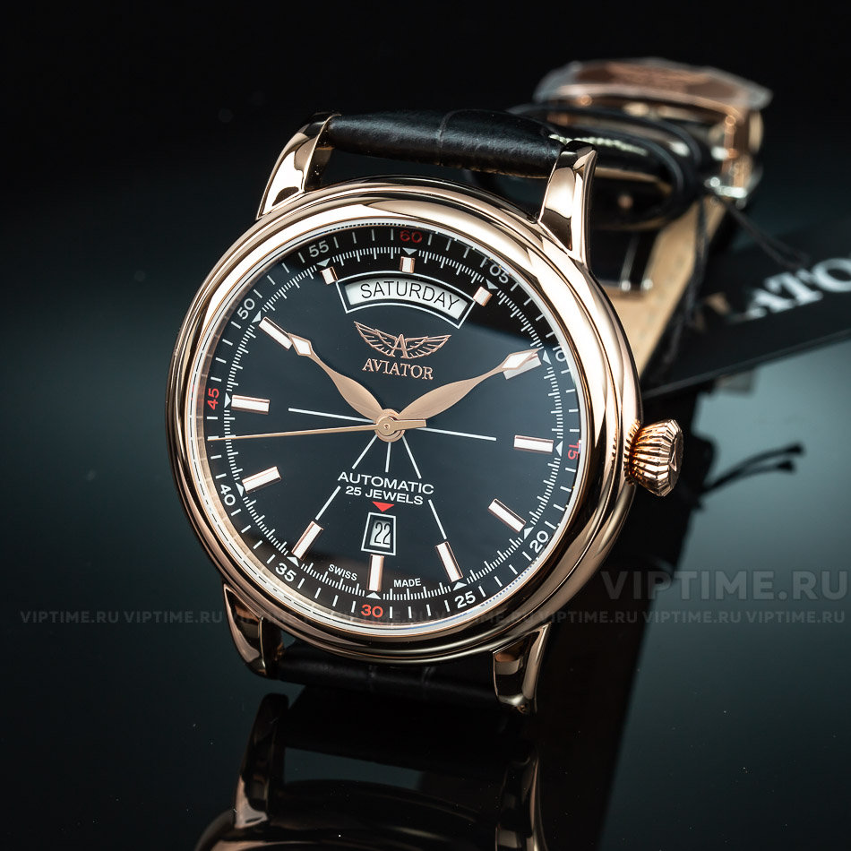 Часы Часы Aviator Douglas day-date V.3.20.2.146.4 в Челябинске в Челябинске