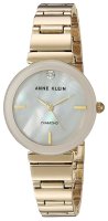 Женские часы Anne Klein 2670 PMGB на золотом браслете