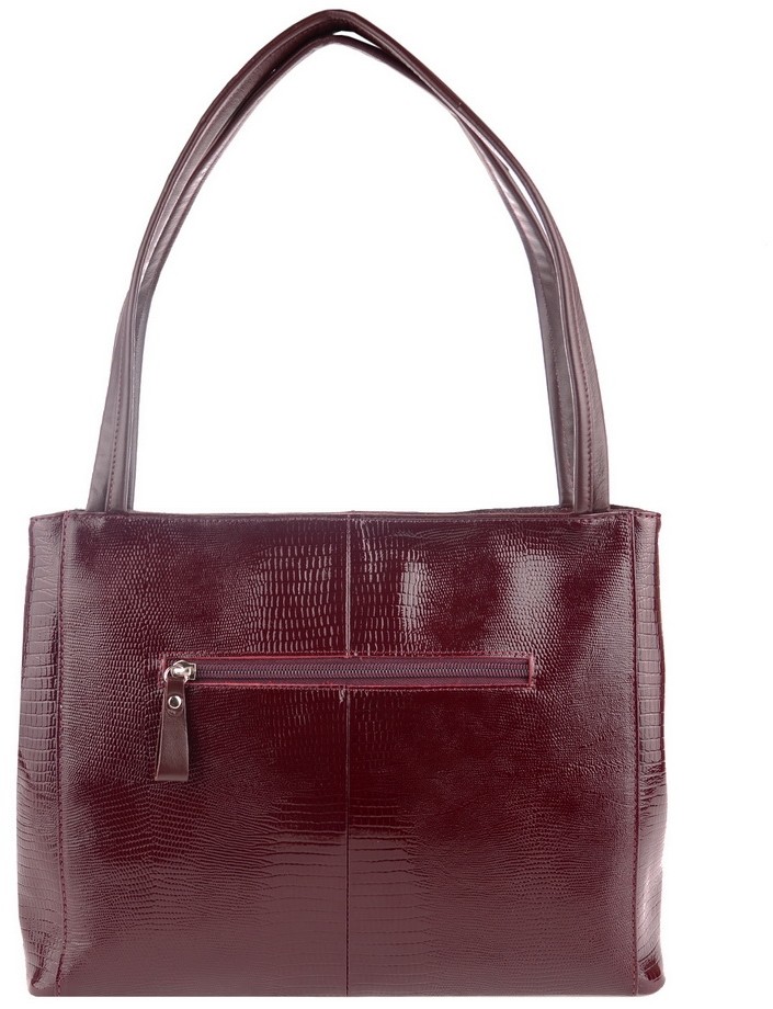 Сумка Esse ИЗАБЕЛЛА CHERRY кожа варан бордо 61144 в Челябинске в Челябинске
