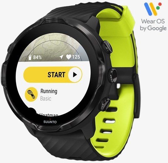 Часы Часы Suunto 7 Black Lime в Челябинске в Челябинске