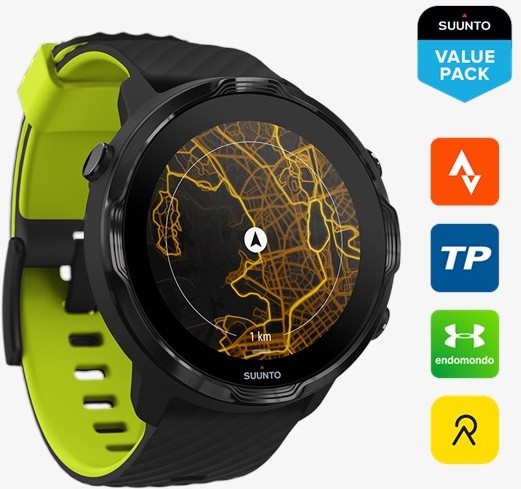 Часы Часы Suunto 7 Black Lime в Челябинске в Челябинске