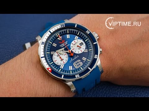 Часы Часы Восток Европа Анчар 6S21/510A583 в Челябинске в Челябинске-video